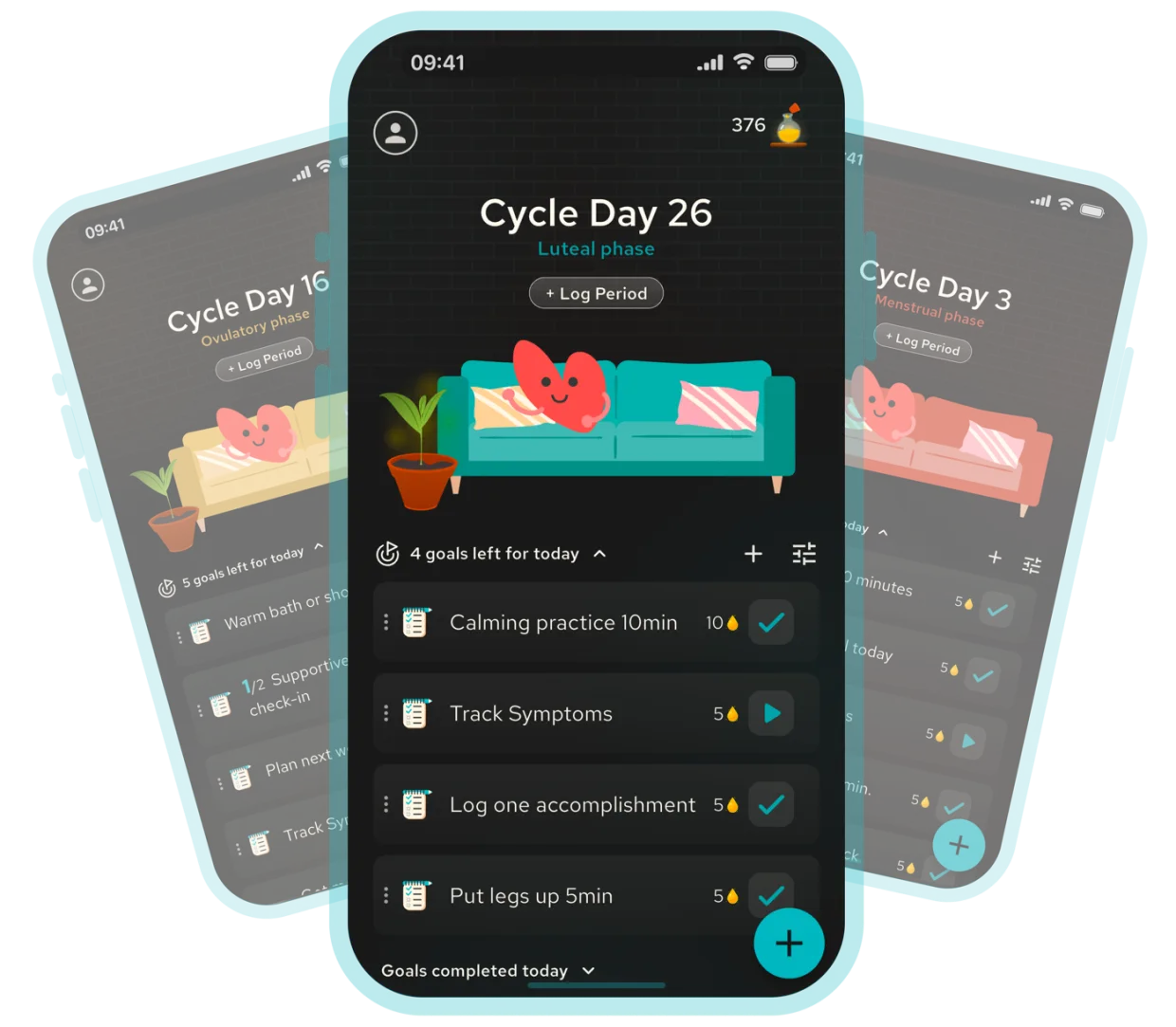 Belle Cycle app preview